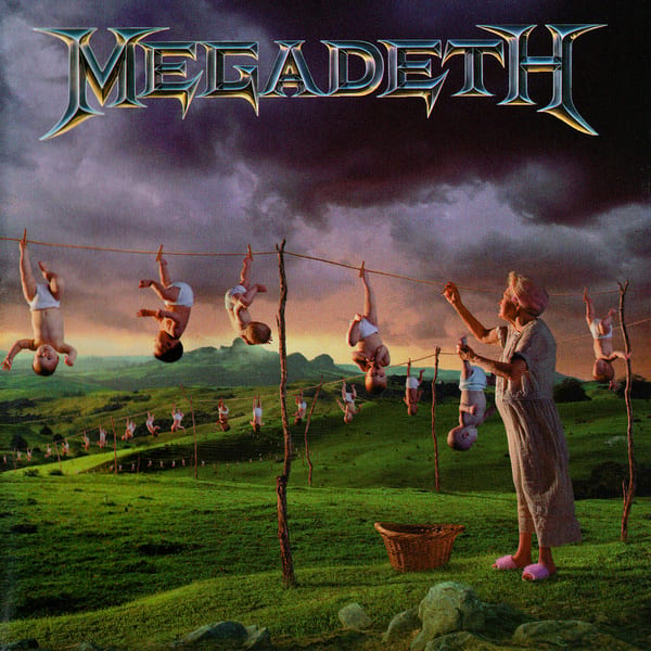 Youthanasia by Megadeth, album cover
