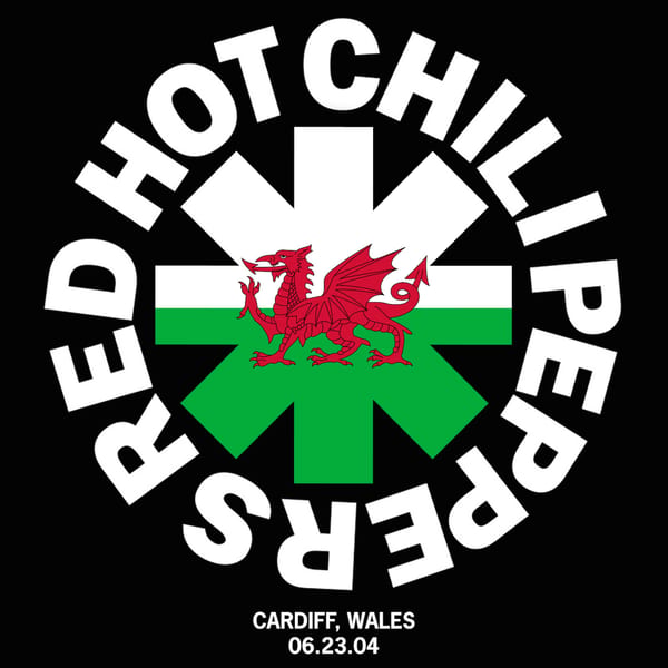 2004-06-23: Live in Cardiff, Wales, UK by Red Hot Chili Peppers, album cover