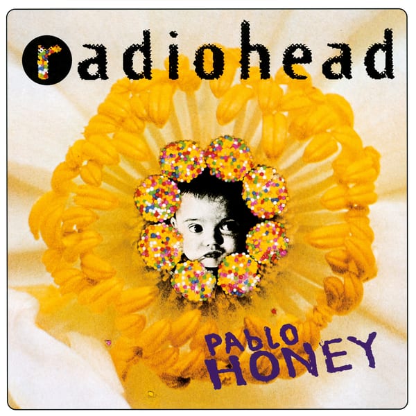 Pablo Honey by Radiohead, album cover
