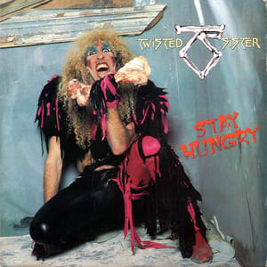 Stay Hungry by Twisted Sister, album cover