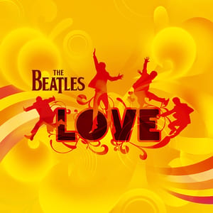 Love by The Beatles, album cover