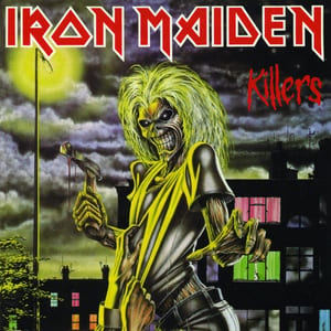 Killers by Iron Maiden, album cover