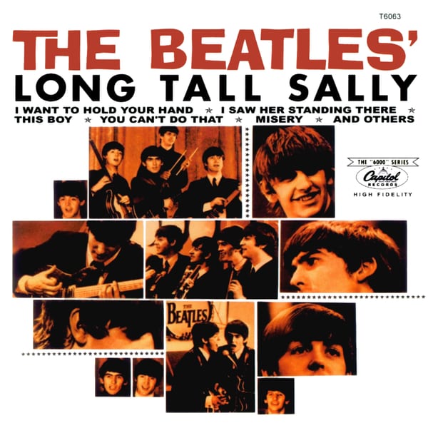 The Beatles’ Long Tall Sally by The Beatles, album cover