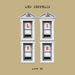 Live EP by Led Zeppelin, album cover