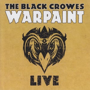 Warpaint Live by The Black Crowes, album cover