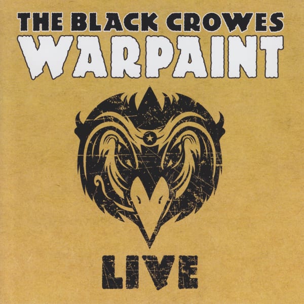 Warpaint Live by The Black Crowes, album cover