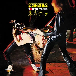 Tokyo Tapes by Scorpions, album cover