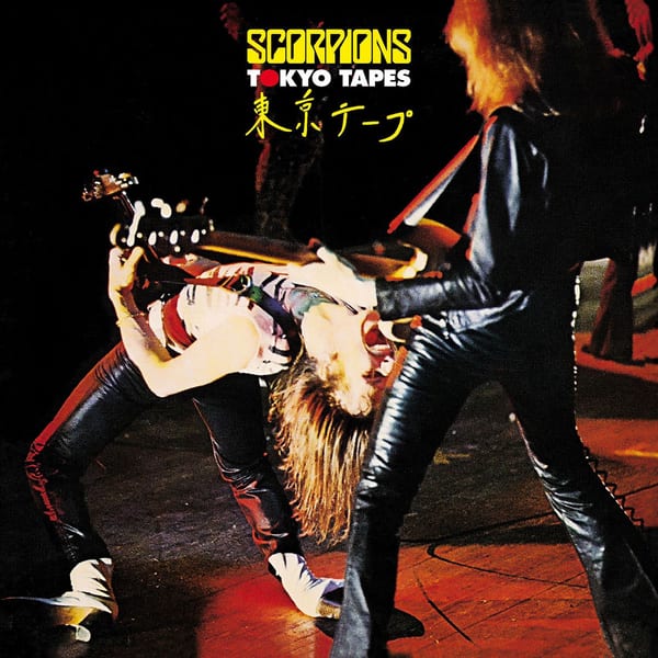 Tokyo Tapes by Scorpions, album cover