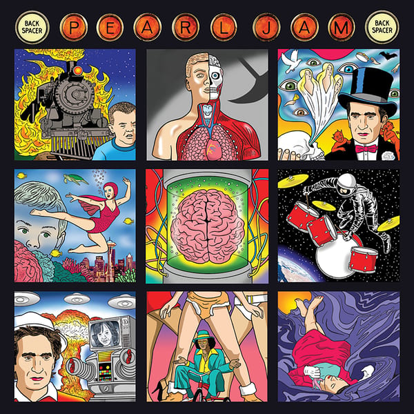 Backspacer by Pearl Jam, album cover