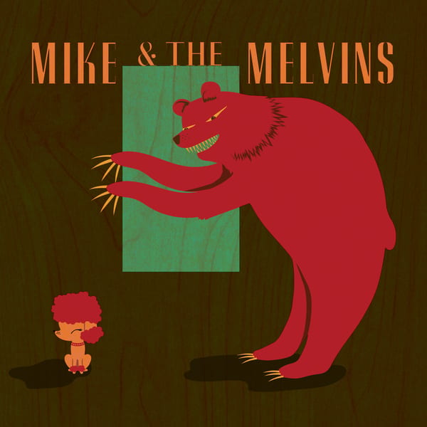 Three Men and a Baby by Melvins, album cover