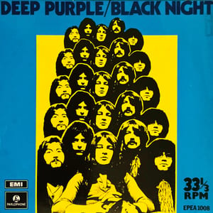 Black Night by Deep Purple, album cover