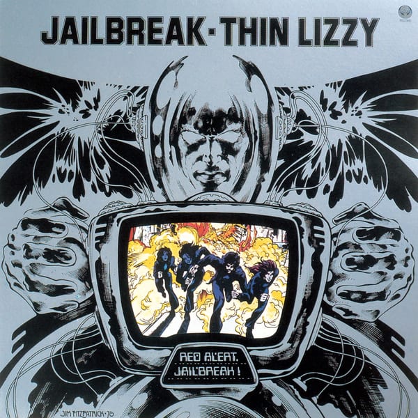 Jailbreak by Thin Lizzy, album cover