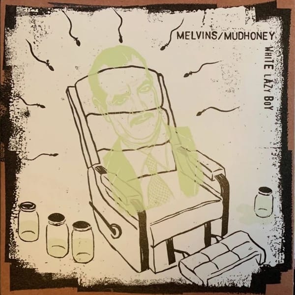 White Lazy Boy by Melvins, album cover