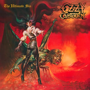The Ultimate Sin by Ozzy Osbourne, album cover