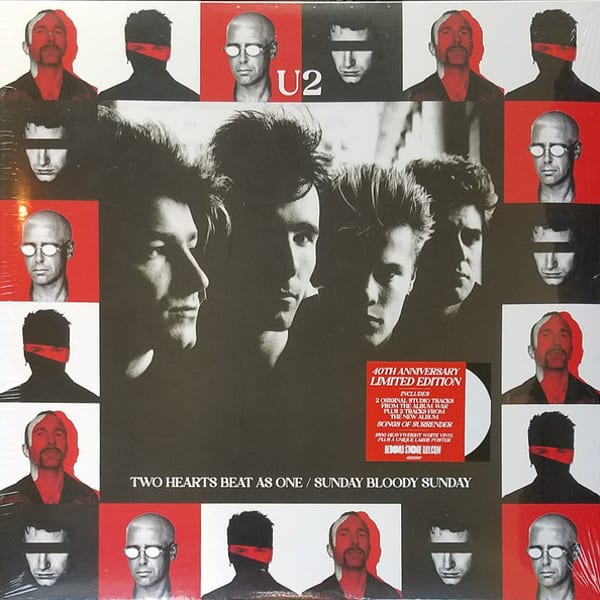 Two Hearts Beat as One / Sunday Bloody Sunday by U2, album cover