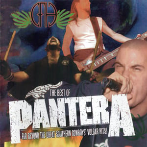 The Best of Pantera: Far Beyond the Great Southern Cowboys’ Vulgar Hits! by Pantera, album cover