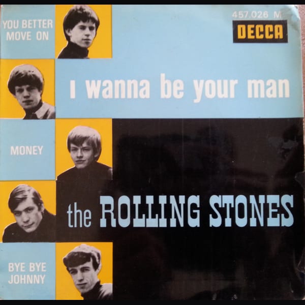 I Wanna Be Your Man by The Rolling Stones, album cover