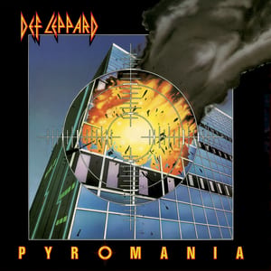 Pyromania by Def Leppard, album cover