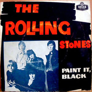 Paint It Black by The Rolling Stones, album cover