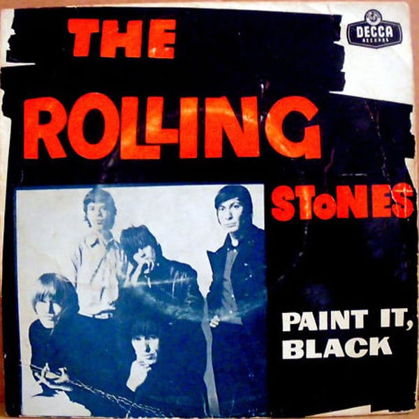 Paint It Black by The Rolling Stones, album cover