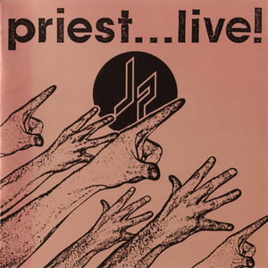 Priest…Live! by Judas Priest, album cover