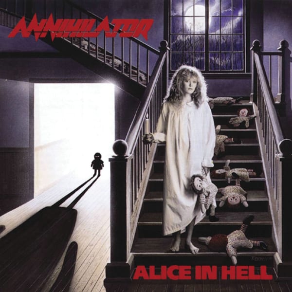 Alice in Hell by Annihilator, album cover
