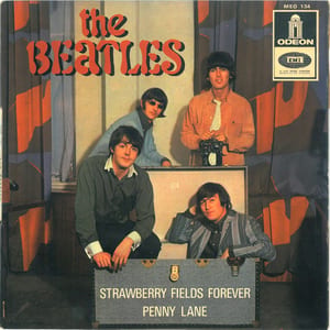 Strawberry Fields Forever by The Beatles, album cover