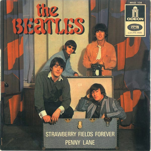 Strawberry Fields Forever by The Beatles, album cover