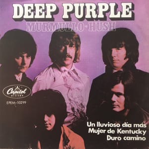 Murmullo – Hush by Deep Purple, album cover