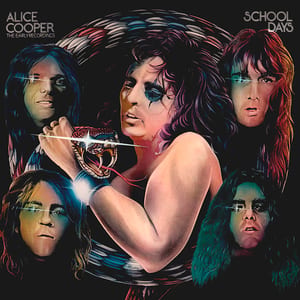 School Days: The Early Recordings by Alice Cooper, album cover