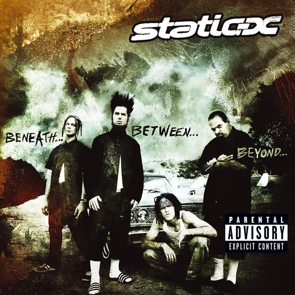Beneath… Between… Beyond… by Static‐X, album cover