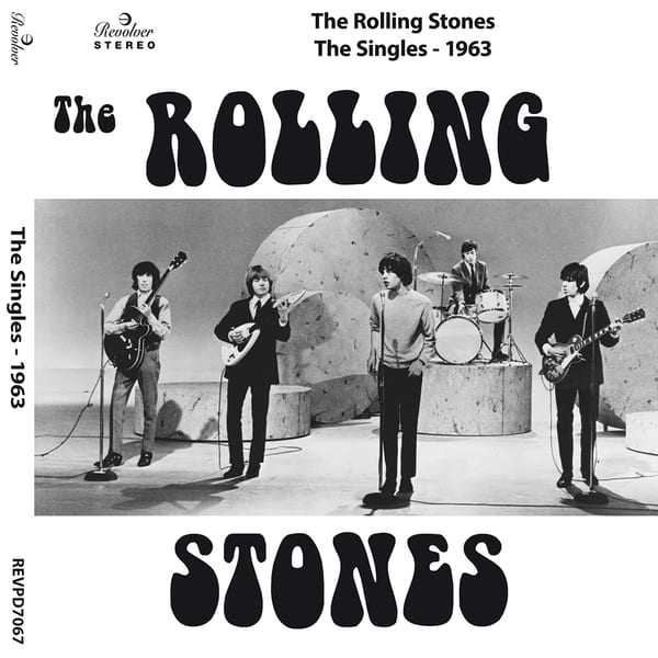 The Singles 1963 by The Rolling Stones, album cover