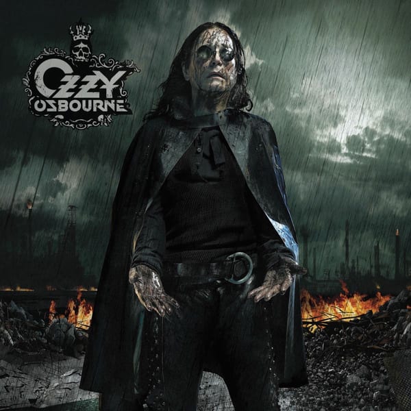 Black Rain by Ozzy Osbourne, album cover