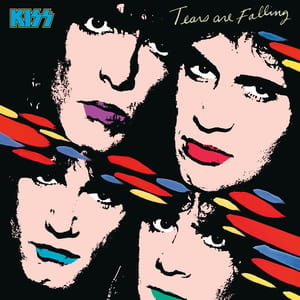 Tears Are Falling by KISS, album cover