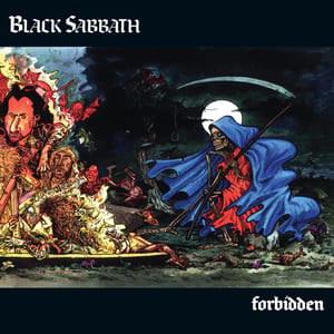 Forbidden by Black Sabbath, album cover