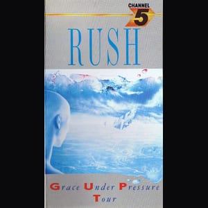 Grace Under Pressure Tour by Rush, album cover