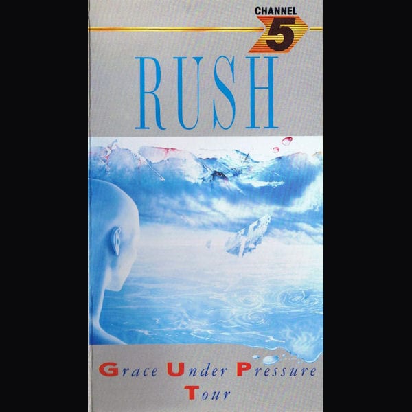Grace Under Pressure Tour by Rush, album cover