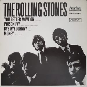 You Better Move On / Poison Ivy / By Bye Johnny / Money by The Rolling Stones, album cover