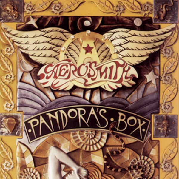 Pandora’s Box by Aerosmith, album cover