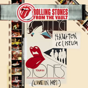Hampton Coliseum (live in 1981) by The Rolling Stones, album cover