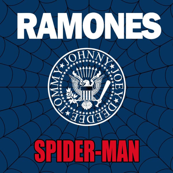 Spider‐Man by Ramones, album cover