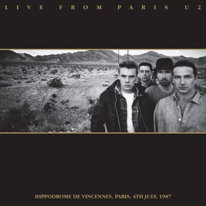 Live From Paris by U2, album cover