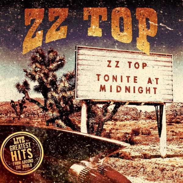 Live! Greatest Hits From Around the World by ZZ Top, album cover