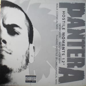 Hostile Moments by Pantera, album cover
