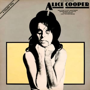Four Tracks From Alice Cooper by Alice Cooper, album cover