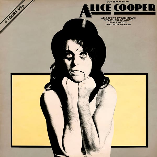 Four Tracks From Alice Cooper by Alice Cooper, album cover