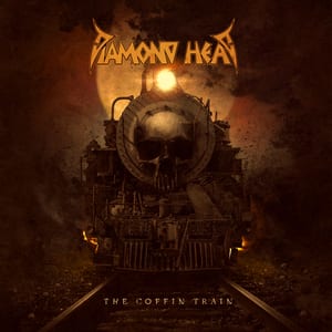 The Coffin Train by Diamond Head, album cover