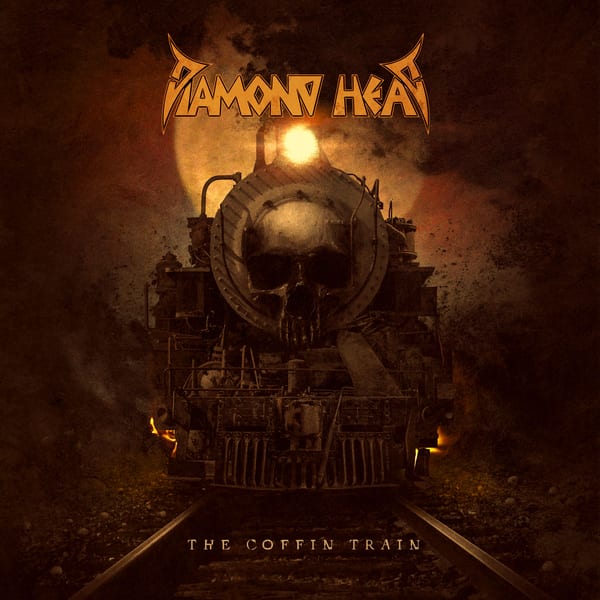 The Coffin Train by Diamond Head, album cover