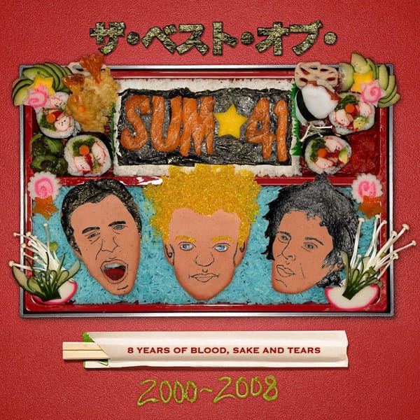 All the Good Shit: 14 Solid Gold Hits 2000–2008 by Sum 41, album cover