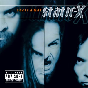 Start a War by Static‐X, album cover